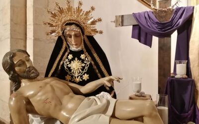 Salida extraordinaria de la Virgen de la Soledad de Alovera por su XXV aniversario